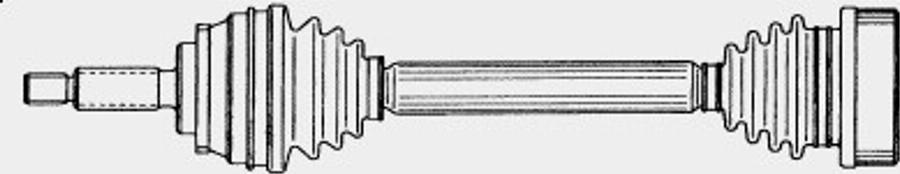 Spidan 22622 - Arbre de transmission cwaw.fr