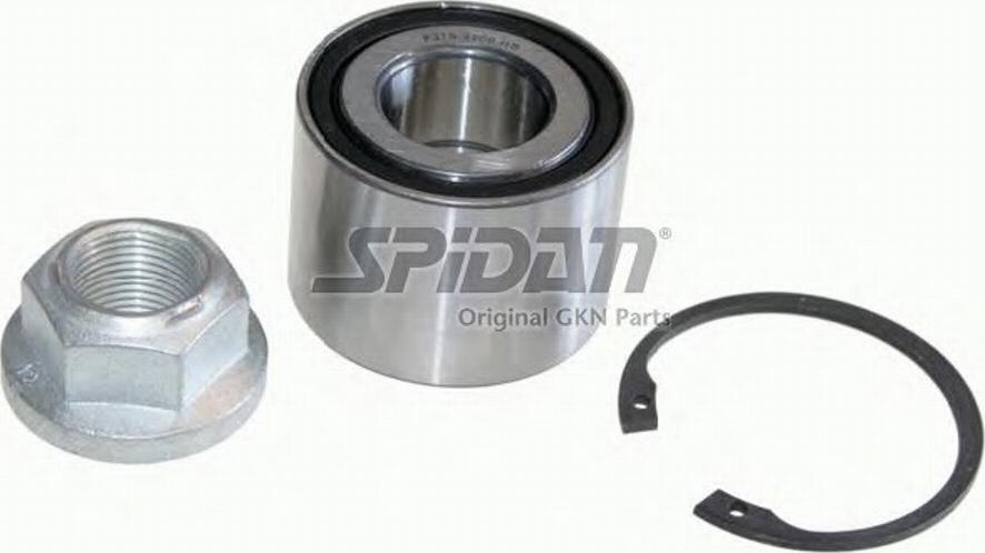 Spidan 72092 - Kit de roulements de roue cwaw.fr