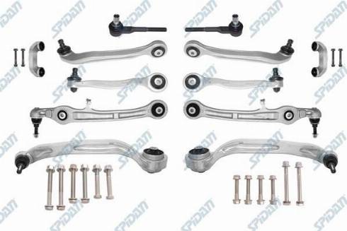 SPIDAN CHASSIS PARTS 50965 - Kit de réparation, bras triangulaire cwaw.fr