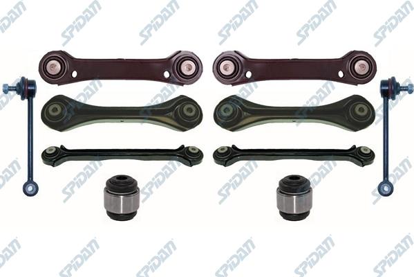 SPIDAN CHASSIS PARTS 57872 - Kit de réparation, bras triangulaire cwaw.fr