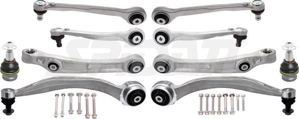 SPIDAN CHASSIS PARTS 60504 - Kit de réparation, bras triangulaire cwaw.fr