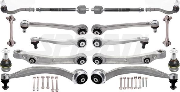 SPIDAN CHASSIS PARTS 60506 - Kit de réparation, bras triangulaire cwaw.fr