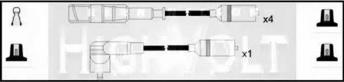 Standard OEF598 - Kit de câbles d'allumage cwaw.fr