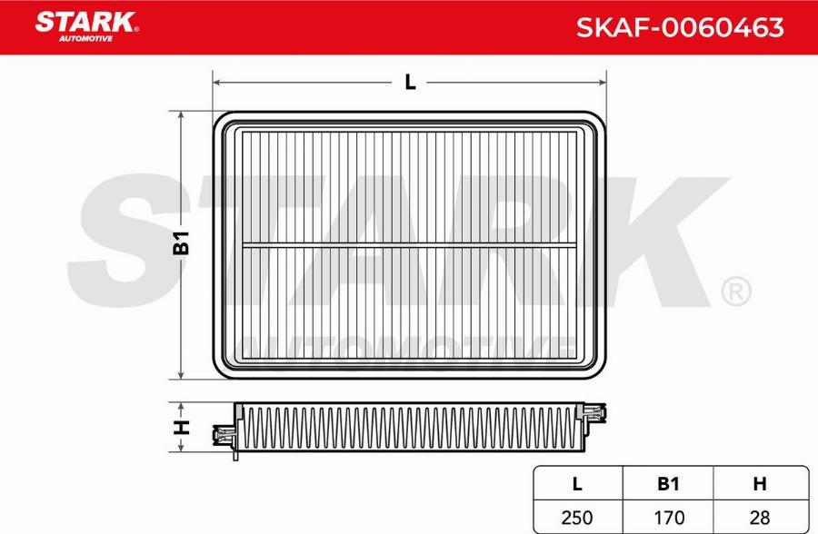 Stark SKAF-0060463 - Filtre à air cwaw.fr