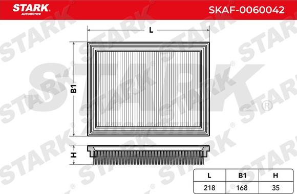 Stark SKAF-0060042 - Filtre à air cwaw.fr