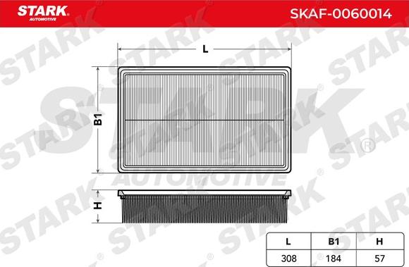 Stark SKAF-0060014 - Filtre à air cwaw.fr