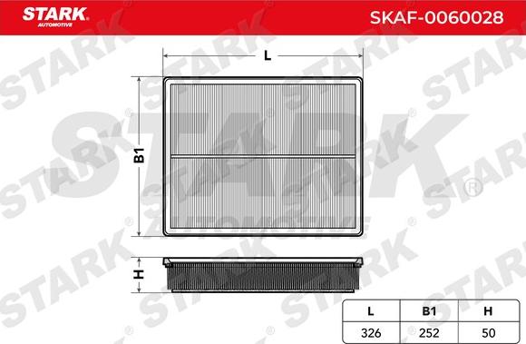 Stark SKAF-0060028 - Filtre à air cwaw.fr