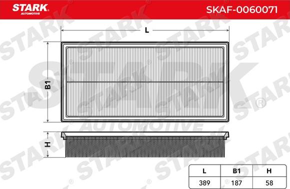 Stark SKAF-0060071 - Filtre à air cwaw.fr