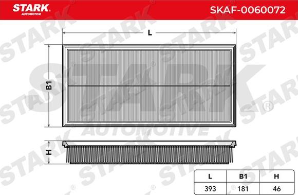 Stark SKAF-0060072 - Filtre à air cwaw.fr