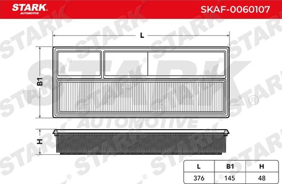 Stark SKAF-0060107 - Filtre à air cwaw.fr