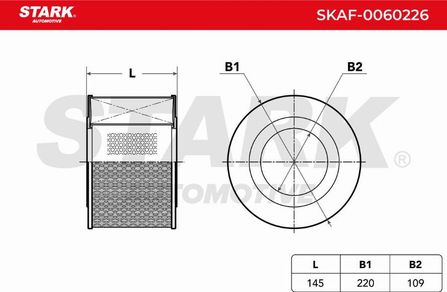 Stark SKAF-0060226 - Filtre à air cwaw.fr