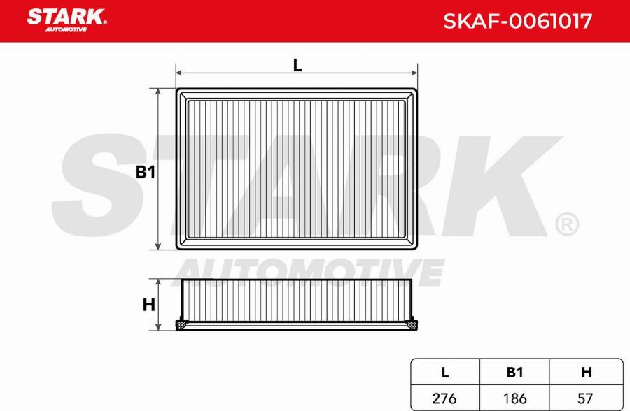 Stark SKAF-0061017 - Filtre à air cwaw.fr