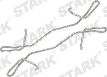 Stark SKAK-1120001 - Kit d'accessoires, plaquette de frein à disque cwaw.fr