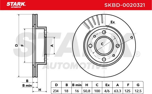 Stark SKBD-0020321 - Disque de frein cwaw.fr