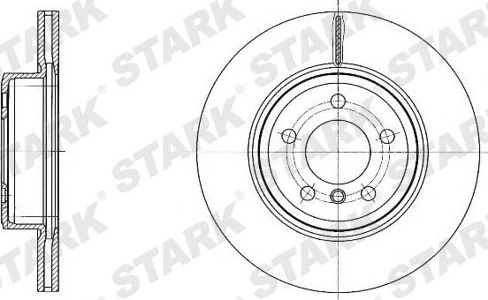 Stark SKBD-0022857 - Disque de frein cwaw.fr