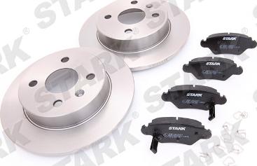 Stark SKBK-1090080 - Kit de freins, frein à disques cwaw.fr