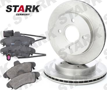 Stark SKBK-1090148 - Kit de freins, frein à disques cwaw.fr