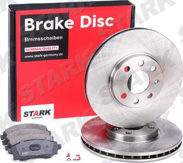 Stark SKBK-1090116 - Kit de freins, frein à disques cwaw.fr