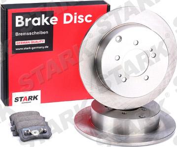 Stark SKBK-1090122 - Kit de freins, frein à disques cwaw.fr