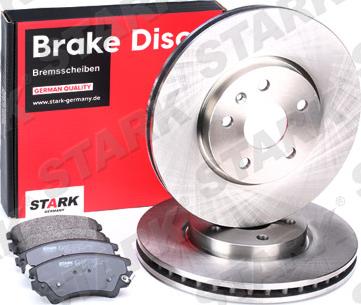 Stark SKBK-1090283 - Kit de freins, frein à disques cwaw.fr