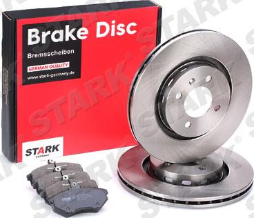 Stark SKBK-1090276 - Kit de freins, frein à disques cwaw.fr