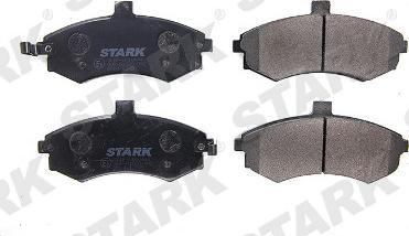 Stark SKBP-0010444 - Kit de plaquettes de frein, frein à disque cwaw.fr