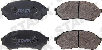 Stark SKBP-0010446 - Kit de plaquettes de frein, frein à disque cwaw.fr