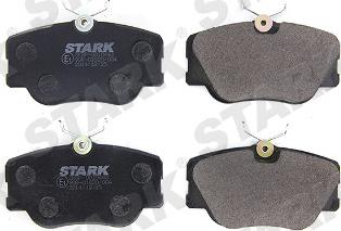 Stark SKBP-0010443 - Kit de plaquettes de frein, frein à disque cwaw.fr