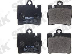 Stark SKBP-0010400 - Kit de plaquettes de frein, frein à disque cwaw.fr