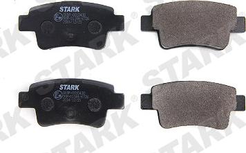 Stark SKBP-0010430 - Kit de plaquettes de frein, frein à disque cwaw.fr