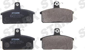 Stark SKBP-0010425 - Kit de plaquettes de frein, frein à disque cwaw.fr