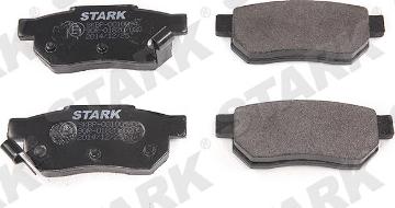 Stark SKBP-0010094 - Kit de plaquettes de frein, frein à disque cwaw.fr