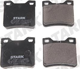 Stark SKBP-0010095 - Kit de plaquettes de frein, frein à disque cwaw.fr