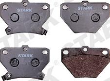 Stark SKBP-0010097 - Kit de plaquettes de frein, frein à disque cwaw.fr