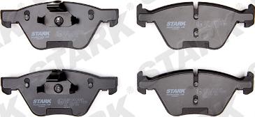 Stark SKBP-0010045 - Kit de plaquettes de frein, frein à disque cwaw.fr