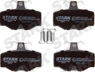 Stark SKBP-0010074 - Kit de plaquettes de frein, frein à disque cwaw.fr