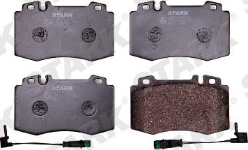 Stark SKBP-0010199 - Kit de plaquettes de frein, frein à disque cwaw.fr