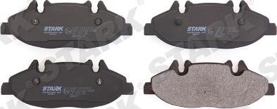 Stark SKBP-0010169 - Kit de plaquettes de frein, frein à disque cwaw.fr