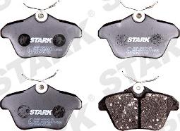 Stark SKBP-0010165 - Kit de plaquettes de frein, frein à disque cwaw.fr