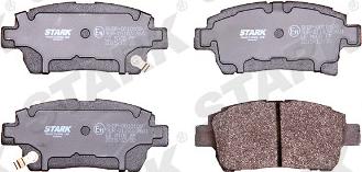 Stark SKBP-0010109 - Kit de plaquettes de frein, frein à disque cwaw.fr