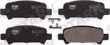 Stark SKBP-0010180 - Kit de plaquettes de frein, frein à disque cwaw.fr