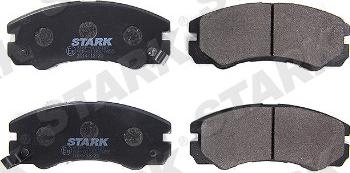 Stark SKBP-0010187 - Kit de plaquettes de frein, frein à disque cwaw.fr