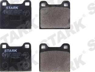 Stark SKBP-0010395 - Kit de plaquettes de frein, frein à disque cwaw.fr