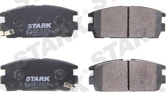 Stark SKBP-0010391 - Kit de plaquettes de frein, frein à disque cwaw.fr