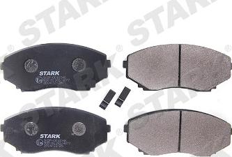 Stark SKBP-0010346 - Kit de plaquettes de frein, frein à disque cwaw.fr