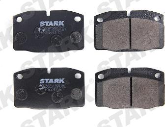 Stark SKBP-0010342 - Kit de plaquettes de frein, frein à disque cwaw.fr