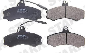 Stark SKBP-0010353 - Kit de plaquettes de frein, frein à disque cwaw.fr