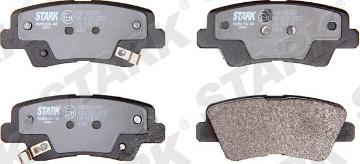 Stark SKBP-0010369 - Kit de plaquettes de frein, frein à disque cwaw.fr