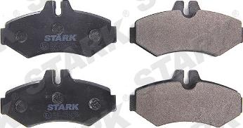 Stark SKBP-0010386 - Kit de plaquettes de frein, frein à disque cwaw.fr