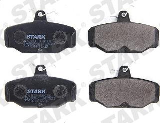 Stark SKBP-0010381 - Kit de plaquettes de frein, frein à disque cwaw.fr